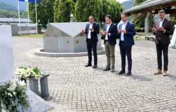 Srebrenica delegacija vlade ks u potočarim