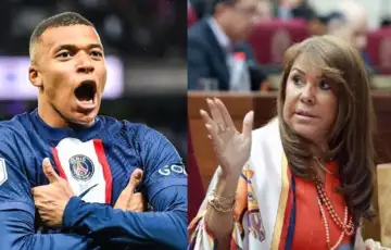 Kylian mbappe i Celeste Amarilla