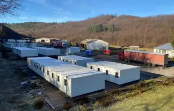Migrantski kamp Blazuj