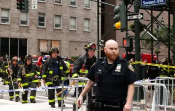New york policija popustila konstrukcija nebodera evakuacija