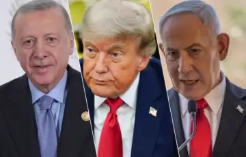 Benjamin Netanyahu Recep Tayyip Erdogan Donald Trump etto