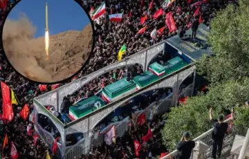Ali Hamenei dzenaza napad Irana 07