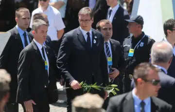 Aleksamdar Vucic Srebrenica