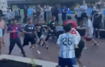 Argentina engleska  navijači tuča sp 2026