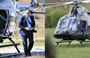 Milorad Dodik helikopter