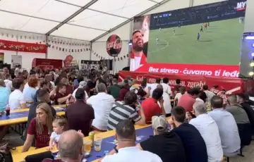 Sarajevo utakmica fan zona sarajevo inter turku