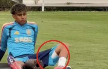 Lamine yamal trening