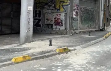Sarajevo obrusavanje fasade