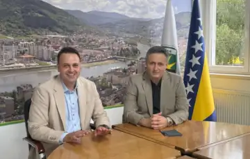 Denis Bećirović i Ernest Imamović Goražde