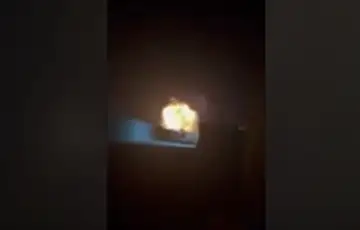 Trenutak kada je iranski projektil pogodio bazu SAD a u Jordanu