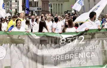 Srebrenica Marš mira u Stuttgartu