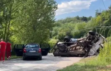 Kamion srbija saobracajna nesreca