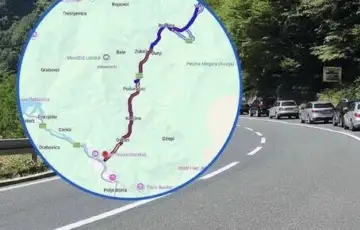 gužve u saobraćaju Jablanica