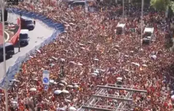 Spanija docek navijaca