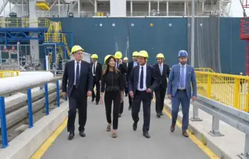 Covic obišao LNG terminal hrvatska