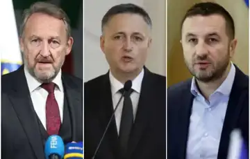 Bakir Izetbegovic Semir Efendic Denis Becirovic 1