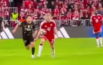 Bayern je zestoko ostecen PSG Bayern Minhen