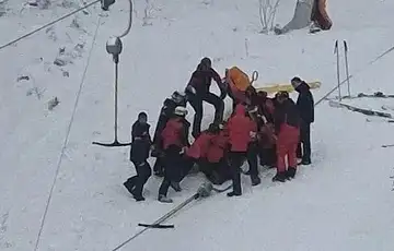 Bjelasnic ski lift pukla sajla