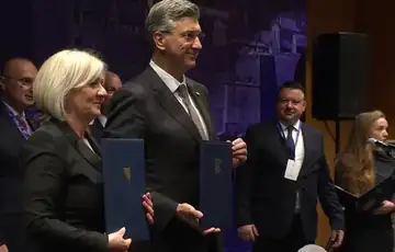 Borjana Kristo Andrej Plenkovic potpisali sporazum o Južnoj interkonekciji