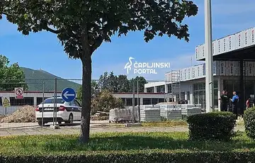 Caplina Eksplozija kod benzinske pumpe