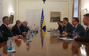 Denis Becirovic ugostio Udruzenje generala Bi H