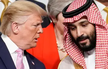 Donald Trump Mohammed bin Salman