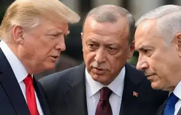 Donald Trump Recep Tayyip Erdogan Benjamin Netanyahu