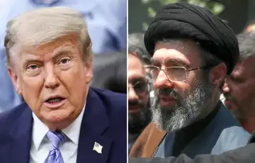 Donald Trump i Mojtaba Hamenei