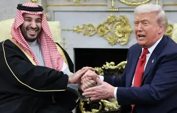 Donald trump Mohammad Bin Salman