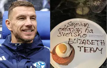 Edin Dzeko Beograd Torta