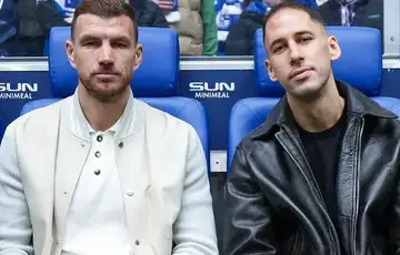 Edin Dzeko i Nikola Katic