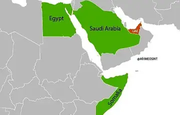 Egipat Somalija Saudijska Arabija UAE
