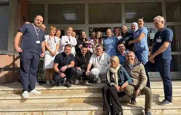 Ella Jovanovic nakon uspjesnog oporavka otpustena iz Opce bolnice u Sarajevu