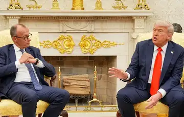 Fridrih Merc Donald Trump