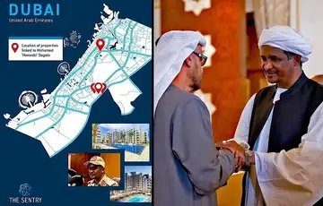 Hamdan Dagalo s predsjednikom UAE a Mohammed bin Zayedom