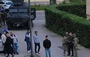 Hapsenje u Pejtonu na Ilidzi Policija privela osobu za kojom je bila raspisana potraga