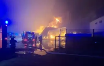 Hrvatska Veliki pozar u zgradi CIAK Zagorje.com