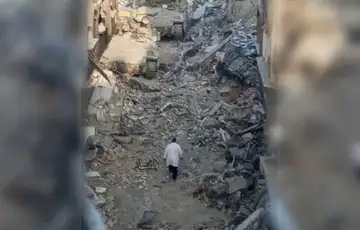 gaza 12 Hussam Abu Safiya Trenutak predaje doktora Abu Safiye