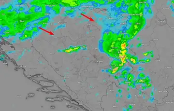 BH Meteo pljuskovi