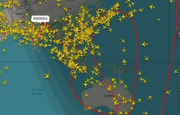 NORAD i Flightradar24 u akciji