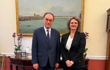 Andrew Bailey i Jasmina Selimović