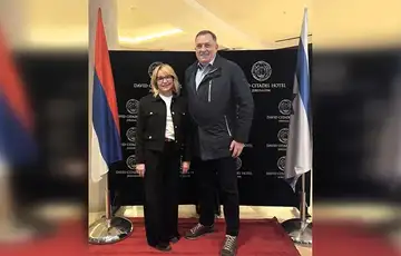 Ana Trišić-Babić i Milorad Dodik