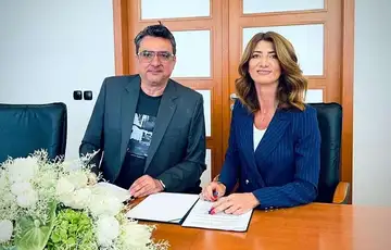 Bakir Hadžiomerović i Andrijana Katić