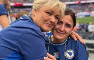 Arna Alajbegović i Belma Džeko