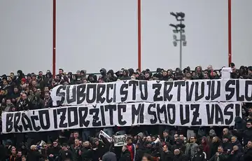 Torcida navijači poruka