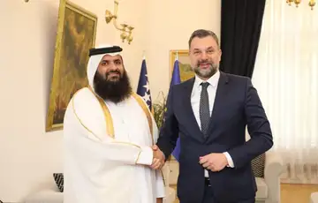 Meshal bin Ali Al-Attiyah i Elmedin Konaković