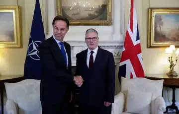 Keir Starmer i Mark Rutte