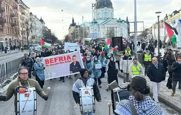 Švedska gaza protesti