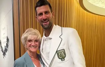 Sandra Beckham i Novak Đoković