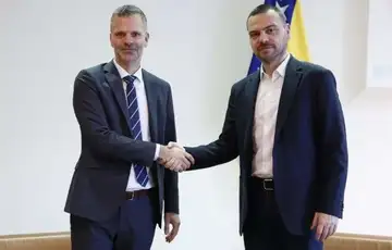 Saša Magazinović i ambasador Danske